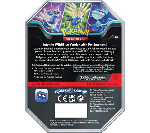 Pokemon Spring Tin Azure Legends - Xerneas Ex