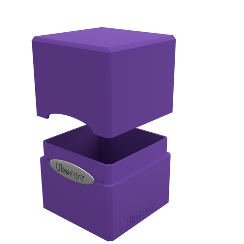 Ultra PRO Satin Cube Deck Box - Royal Purple