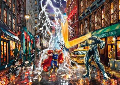Thomas Kinkade: Marvel - Thor - 1000 (Puslespil)