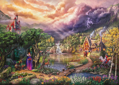 Thomas Kinkade: Disney - Snow White and the Queen - 1000 (Puslespil)