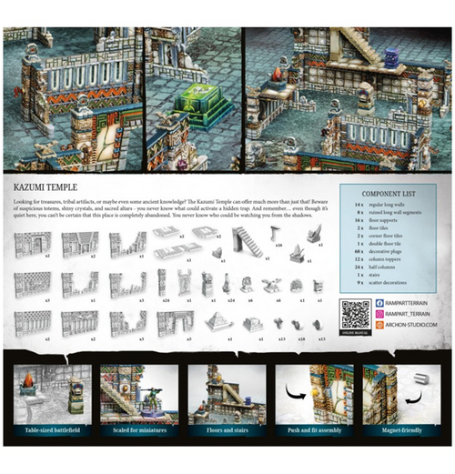 Rampart: Modular Terrain - Kazumi Temple (Eng)