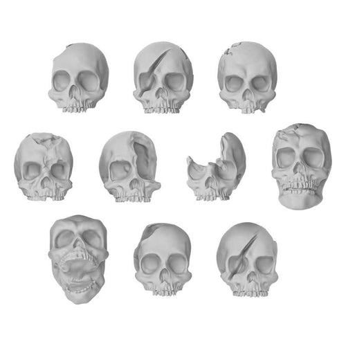 Green Stuff World: 3D Printed Set - Resin Skulls (85 Stk)