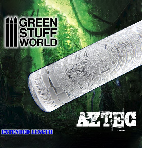Green Stuff World: Rolling Pin - Aztec