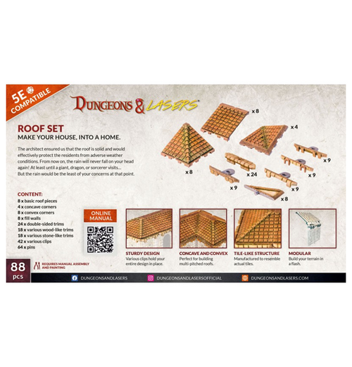 Dungeons & Lasers: Roof Set