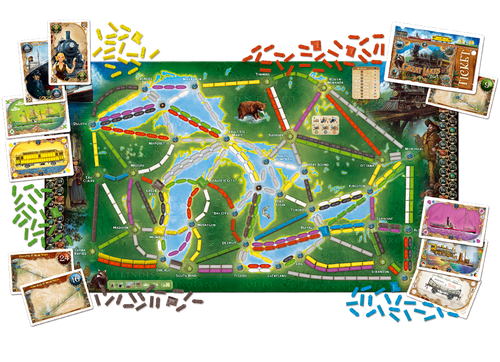Ticket to Ride Rails and Sails (Dansk)