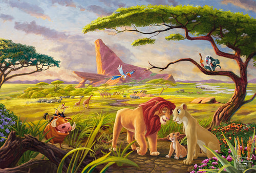 Thomas Kinkade: Disney - The Lion King Remember Who You Are - 200 (Puslespil)