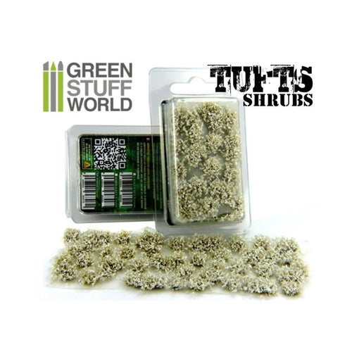 Shrubs Tufts 6mm White