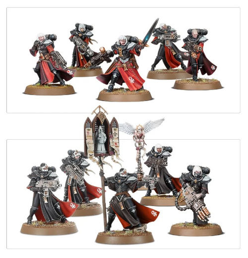 Warhammer 40k: Adepta Sororitas - Battle Sisters Squad