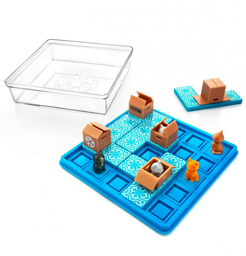 Smart Games - Cats & Boxes (Dansk)