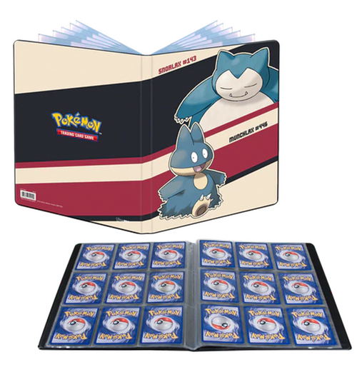Ultra PRO Pokemon 9-Pocket Portfolio - Snorlax & Munchlax