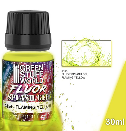 Green Stuff World: Splash Gel - Flaming Yellow