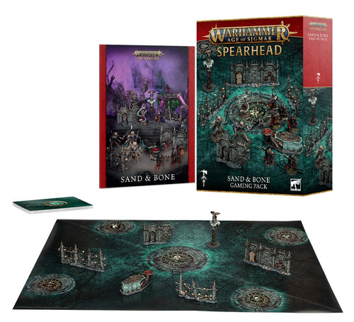 Age of Sigmar: Spearhead: Sand & Bone Gaming Pack (Eng)