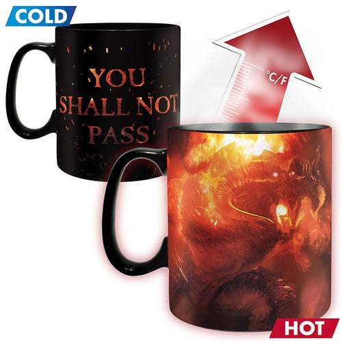 Lord of The Rings - Heat Changing Mug - You Shall Not Pass