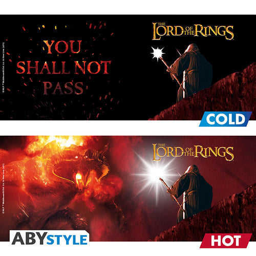 Lord of The Rings - Heat Changing Mug - You Shall Not Pass