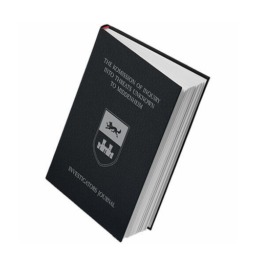 Warhammer Fantasy Roleplay: The Horned Rat - Investigators Journal (Eng)