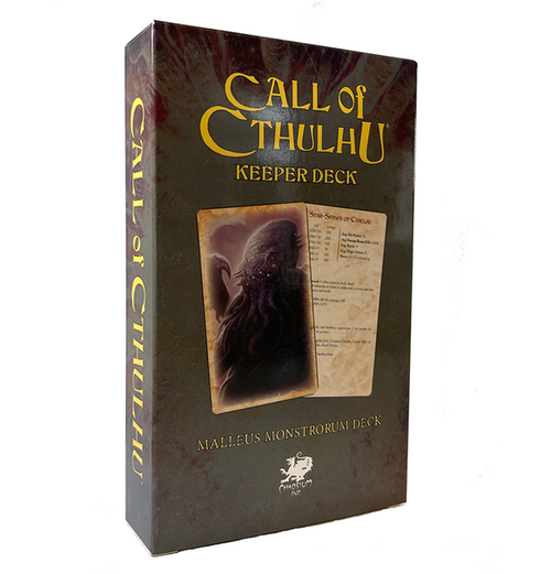Call of Cthulhu RPG: The Malleus Monstrorum Keeper Deck (Eng)