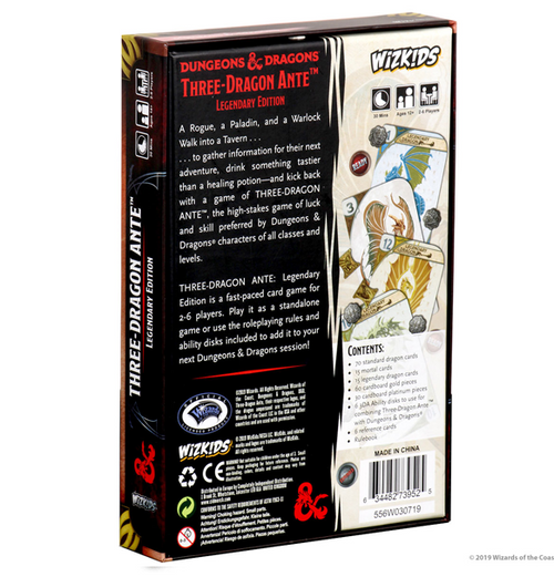 Dungeons & Dragons: Three-Dragon Ante - Legendary Edition (Eng)