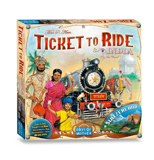 Ticket To Ride - Map Collection #2 (India) (Exp)