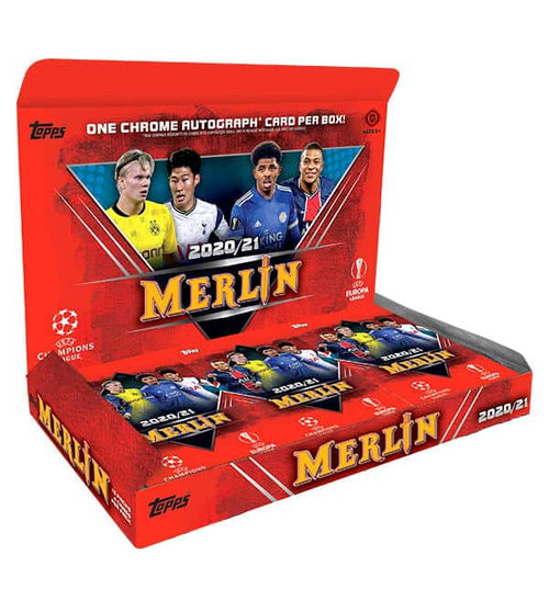 Fodboldkort Topps Merlin UEFA Chrome 2020/21 - Hobby box