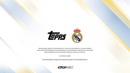Topps Real Madrid Los Blancos 2025/26