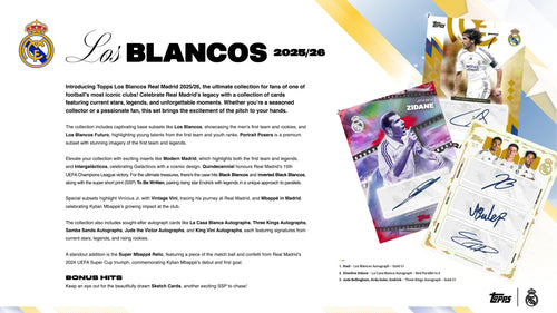 Topps Real Madrid Los Blancos 2025/26