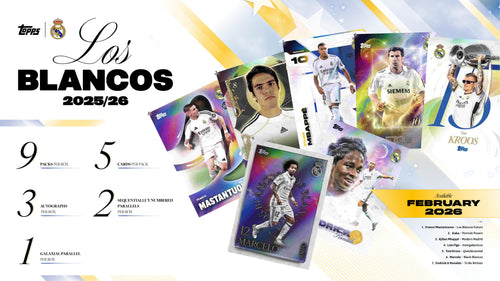 Topps Real Madrid Los Blancos 2025/26