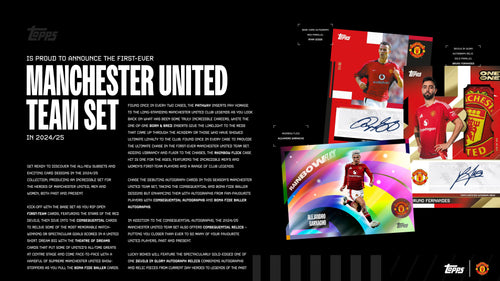 Topps Manchester United Team Set 2024/25