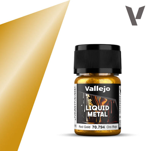 (70794) Vallejo Liquid Metal - Red Gold 35ml