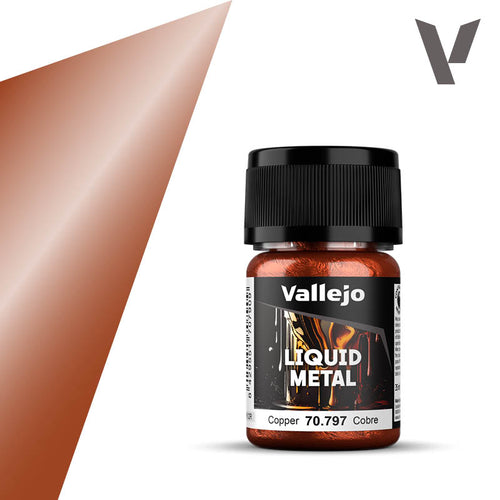 (70797) Vallejo Liquid Metal - Copper 35ml