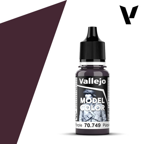 Vallejo Model Color: (70749) Dark Purple 18ml