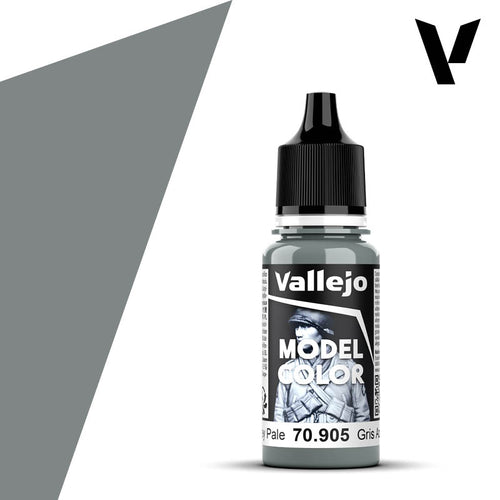 Vallejo Model Color: (70905) Blue Grey Pale Mat 18ml