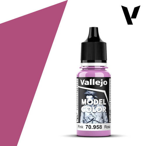 Vallejo Model Color: (70958) Pink Mat 18ml