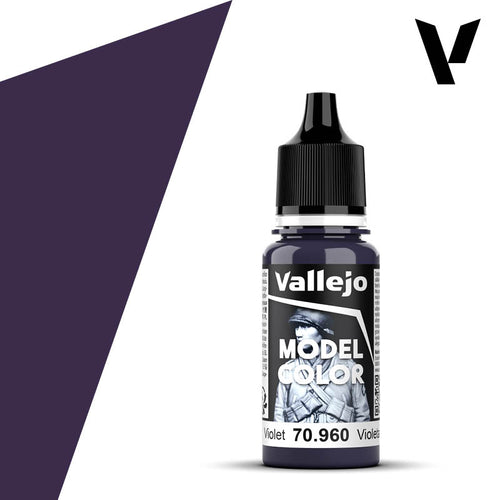 Vallejo Model Color: (70960) Violet Mat 18ml