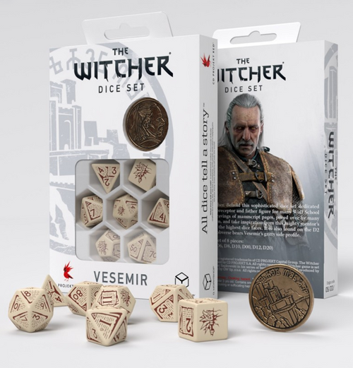 The Witcher: Dice Set - Vesemir the Old Wolf