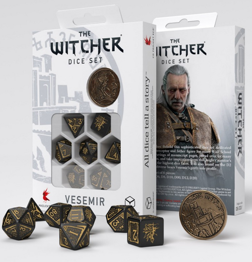 The Witcher: Dice Set - Vesemir the Sword Master