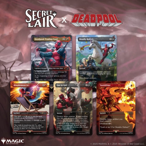 Magic Secret Lair Marvel Deadpool Nonfoil