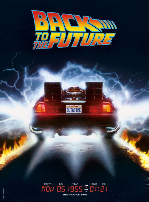 Cult Movie Back to The Future 500 (Puslespil)