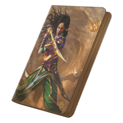 Ultimate Guard Zipfolio 360 - 18-Pocket XenoSkin™ - Tarkir Dragonstorm Descendant of Storms