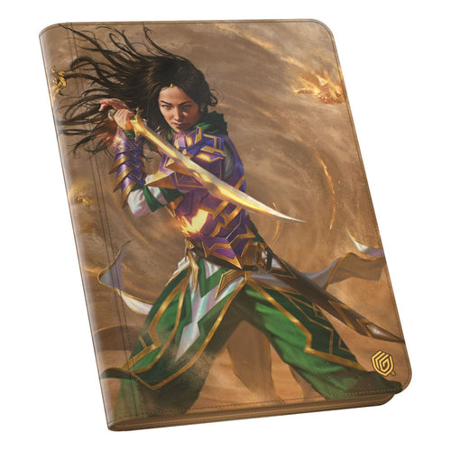 Ultimate Guard Zipfolio 360 - 18-Pocket XenoSkin™ - Tarkir Dragonstorm Descendant of Storms