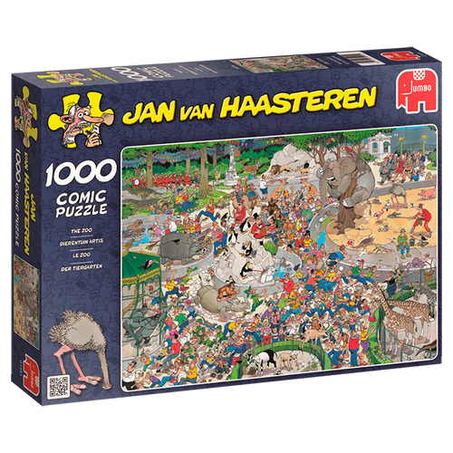 Jan Van Haasteren The Zoo 1000 (Puslespil)