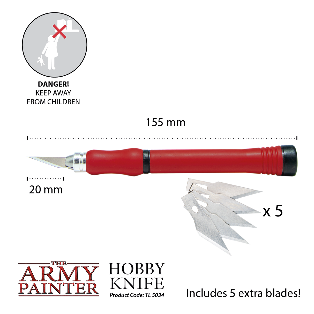 Army Painter: Hobby Knife indhold