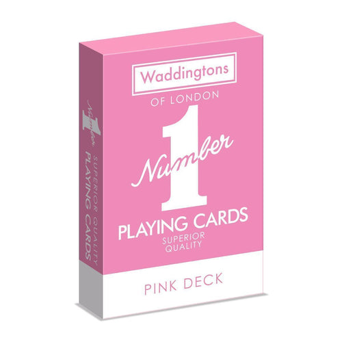 Number 1 Pink spillekort