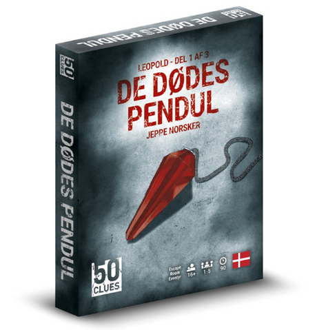 50 Clues: De Dødes Pendul (Dansk) forside