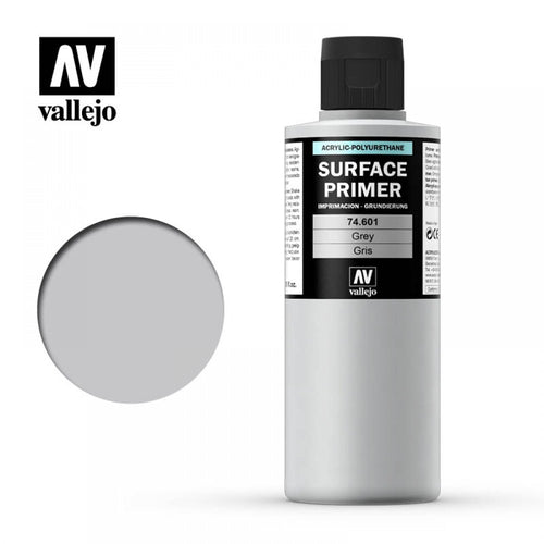 (74601) Vallejo Surface Primer - Grey (200ml)