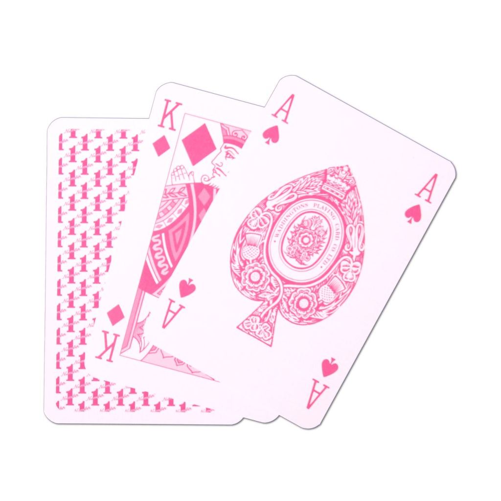 Number 1 Pink spillekort
