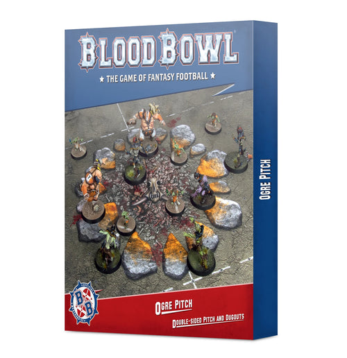 Blood Bowl: Ogre Team - Pitch & Dugouts