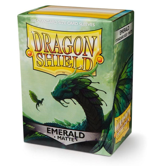 Dragon Shield Matte Sleeves (100) - Emerald