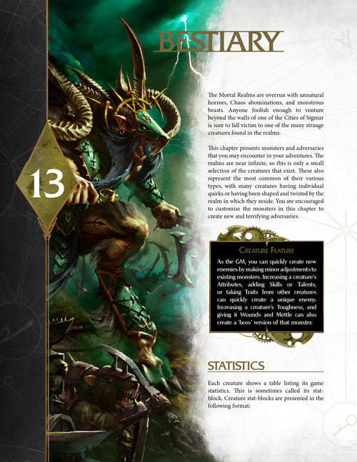 Warhammer Age of Sigmar: Soulbound RPG - Core Rulebook (Eng)