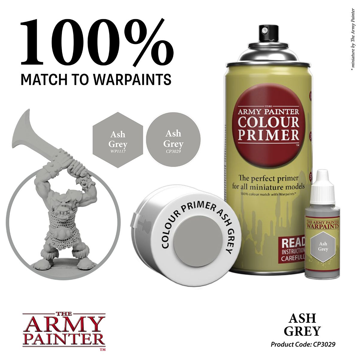 Army Painter Ash Grey Primer Spray