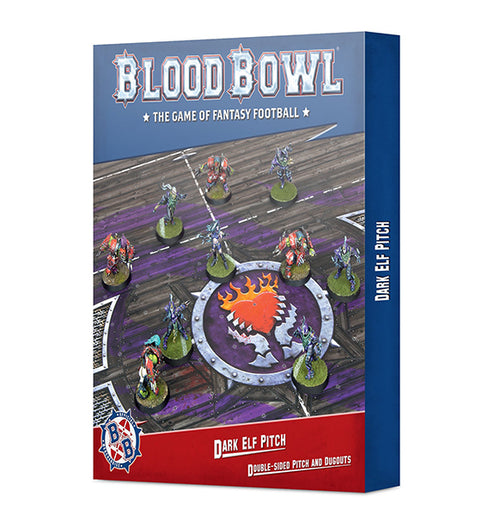 Blood Bowl: Dark Elf Team - Pitch & Dugouts